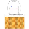 Kép 2/4 - Férfi kapucnis pulóver 2XL szürke