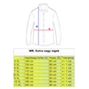 Kép 2/4 - Férfi ing fehér világoskék 4XL (extra nagyméretű)