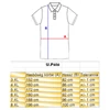 Kép 2/3 - Férfi galléros póló 7XL fekete (nagyméretű)