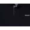 Kép 2/4 - 7XL-9XL méretű Fekete,zsebes galléros férfi Extra nagyméretű hosszú ujjú póló.Öltözzön stílusosan extra nagy méretekkel is!Próbálja fel üzletünkben vagy rendeljen online!2