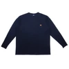 Kép 1/3 - Nagy 3XL-8XL méretű PP.Sötétkék Fashionista férfi hosszú ujjú póló.Öltözzön stílusosan extra méretekkel is!Próbálja fel üzletünkben vagy rendeljen online!