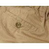 Kép 3/3 - Prémium minőségű, barna színű nagyméretű férfi vászon nadrág gumis derékkal. kiváló minőségű rugalmas pamutból!Rendeljen online vagy jöjjön el személyesen!2