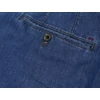 Kép 4/4 - Elegáns szabású nagyméretű férfi svédzsebes farmernadrág kék színben. Prémium minőségű természetes Tencel anyagból!Rendeljen online, gyors szállítással vagy jöjjön el üzletünkbe személyesen!3