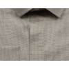 Kép 2/3 - 2XL-6XL méretű B.Sötétkék mintás rejtett gombos férfi nagyméretű hosszú ujjú ing. Prémium minőségű rugalmas pamut anyagból.Rendeljen online kényelmesen vagy jöjjön el személyesen üzletünkbe!2