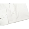 Kép 3/4 - 2XL-6XL méretű B.Fehér férfi nagyméretű alkalmi hosszú ujjú ing rugalmas pamut anyagból.Rendeljen online kényelmesen vagy jöjjön el személyesen üzletünkbe!3