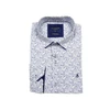 Kép 1/4 - 2XL-6XL méretű B.Fehér kék Golgota dupla gombos férfi nagyméretű hosszú ujjú ing a legújabb trendek szerint. Prémium minőségű rugalmas pamut anyagból.Rendeljen online kényelmesen vagy jöjjön el személyesen üzletünkbe!
