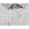 Kép 2/4 - 2XL-6XL méretű B.Fehér-kék mintás rejtett gombos férfi nagyméretű hosszú ujjú ing rugalmas pamut anyagból.Rendeljen online kényelmesen vagy jöjjön el személyesen üzletünkbe!2