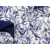 Kép 2/3 - Extra nagy 2XL méretű B.Botanica kék férfi hosszú ujjú pamut szatén ing. Kényeztető luxus érzés a mindennapokra.Rendeljen online kényelmesen vagy jöjjön el személyesen üzletünkbe!2