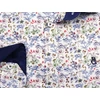 Kép 2/3 - Extra nagy 2XL méretű B.Fleur fehér férfi hosszú ujjú pamut szatén ing. Kényeztető luxus érzés a mindennapokra.Rendeljen online kényelmesen vagy jöjjön el személyesen üzletünkbe!2