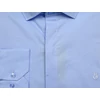 Kép 2/3 - Extra nagy 4XL méretű B.Kék rejtett gombos férfi hosszú ujjú ing rugalmas pamut anyagból. Rendeljen online kényelmesen vagy jöjjön el személyesen üzletünkbe!2