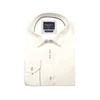 Kép 1/3 - Elegáns XL, 2XL, 3XL, 4XL, 5XL méretű fehér színű férfi nagyméretű pöttyös dupla galléros hosszú ujjú ing. Öltözzön a legújabb trendek szerint extra méretekkel is! Prémium minőségű rugalmas pamut anyagból.Gyors szállítással!