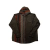 Kép 1/3 - Nagy 2XL-6XL méretű kapucnis B.Winter fekete-rozsda csíkos, férfi hosszú ujjú kapucnis farmering, prémium minőségű 100% pamutból.Rendeljen online gyors szállítással vagy jöjjön el hozzánk személyesen üzletünkbe!