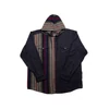 Kép 1/3 - Nagy 2XL-6XL méretű kapucnis B.Winter kék-piros csíkos, férfi hosszú ujjú kapucnis farmering, prémium minőségű 100% pamutból.Rendeljen online gyors szállítással vagy jöjjön el hozzánk személyesen üzletünkbe!
