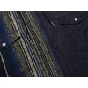 Kép 3/3 - Nagy 2XL-6XL méretű kapucnis B.Winter kék-szürke csíkos, férfi hosszú ujjú kapucnis farmering, prémium minőségű 100% pamutból.Rendeljen online gyors szállítással vagy jöjjön el hozzánk személyesen üzletünkbe!2