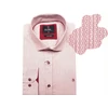 Kép 1/3 - Divatos nagyméretű B.Nostalgic bordó csíkos és pöttyös férfi hosszú ujjú ing. 2XL-6XL méretekben rendelhető online vagy jöjjön el személyesen üzletünkbe!