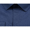 Kép 2/3 - 2XL-6XL méretű B.Kék férfi nagyméretű rejtett gombos hosszú ujjú ing rugalmas pamut anyagból.Rendeljen online kényelmesen vagy jöjjön el személyesen üzletünkbe!2