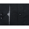Kép 3/4 - 2XL-6XL méretű B.Fekete nagyméretű férfi alkalmi ing rugalmas pamut anyagból.Rendeljen online kényelmesen vagy jöjjön el személyesen üzletünkbe!3