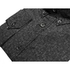 Kép 3/3 - 6XL-9XL Extra nagyméretű sportos elegáns B.Fekete mintás férfi hosszú ujjú ing kiváló minőségű rugalmas pamut anyagból.Rendeljen online kényelmesen vagy jöjjön el személyesen üzletünkbe!2