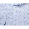 Kép 3/3 - Férfi nagyméretű elegáns M.Fehér, kék mintás hosszú ujjú ing kiváló minőségű anyagokból.Rendeljen online kényelmesen vagy jöjjön el személyesen üzletünkbe!2