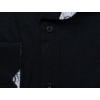 Kép 3/3 - 4XL-Nagyméretű elegáns M.Fényes fekete zsebes férfi hosszú ujjú ing kiváló minőségű anyagokból.Rendeljen online kényelmesen vagy jöjjön el személyesen üzletünkbe!2