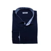 Kép 1/3 - 5XL-Extra nagyméretű elegáns M.Sötétkék zsebes férfi hosszú ujjú ing kiváló minőségű anyagokból.Rendeljen online kényelmesen vagy jöjjön el személyesen üzletünkbe!