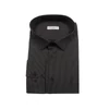 Kép 1/3 - 5XL-11XL Extra nagyméretű alkalmi M.Fekete, pöttyös zsebes férfi hosszú ujjú ing kiváló minőségű rugalmas pamutból.Rendeljen online kényelmesen vagy jöjjön el személyesen üzletünkbe!