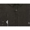 Kép 3/3 - 6XL, 7XL, 8XL, 9XL extra nagyméretű B.Fekete, fehér mintás férfi hosszú ujjú ing prémium minőségű rugalmas pamutból.Rendeljen online gyors szállítással vagy jöjjön el hozzánk személyesen üzletünkbe!2