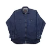 Kép 1/4 - Nagy 2XL-6XL méretű B.King sötétkék zsebes,cipzáras férfi hosszú ujjú farmering, prémium minőségű 100% pamutból.Rendeljen online gyors szállítással vagy jöjjön el hozzánk személyesen üzletünkbe!