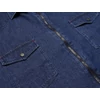 Kép 3/4 - Nagy 2XL-6XL méretű B.King sötétkék zsebes,cipzáras férfi hosszú ujjú farmering, prémium minőségű 100% pamutból.Rendeljen online gyors szállítással vagy jöjjön el hozzánk személyesen üzletünkbe!2
