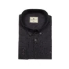 Kép 1/3 - 6XL, 7XL, 8XL, 9XL extra nagyméretű B.Tulip sötétkék mintás férfi hosszú ujjú ing prémium minőségű rugalmas pamutból.Rendeljen online gyors szállítással vagy jöjjön el hozzánk személyesen üzletünkbe!