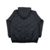 Kép 4/5 - Prémium minőségű PP.Fekete férfi nagyméretű steppelt pulcsi dzseki.Rendeljen online kényelemesen vagy jöjjön el hozzánk üzletünkbe!4