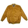 Kép 3/4 - 3XL 6XL méretű velúr hatású nagyméretű férfi átmeneti kabát camel színben