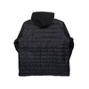 Kép 7/7 - Férfi nagy 3XL-6XL méretű bélelt softshell kabát levehető kapucnival, sötétkék színben. Tekintse meg online vagy jöjjön el hozzánk személyesen üzletünkbe.6