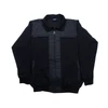 Kép 3/8 - Nagy XL-6XL méretű FC.Fekete csíkos férfi melegítő szett sok zsebbel