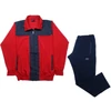 Kép 1/8 - Nagy XL-6XL méretű FC.Piros,sötétkék csíkos férfi melegítő szett sok zsebbel, rugalmas pamut anyagból.Rendeljen online kényelmesen vagy jöjjön el hozzánk személyesen!