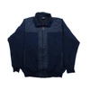Kép 3/8 - Nagy XL-6XL méretű FC.Sötétkék csíkos férfi melegítő szett sok zsebbel
