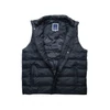 Kép 4/6 - Nagy 3XL-6XL méretű férfi fekete színű levehető kapucnis pufi mellény prémium minőségű vízlepergetős anyagból.Rendeljen online kényelemesen vagy jöjjön el hozzánk személyesen üzletünkbe!4