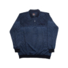 Kép 1/4 - a-ferfi-nagymeretu-sotetkek-mintas-galleros-zsebes-pulover1
