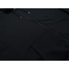 Kép 3/4 - 3XL-6XL nagyméretű PP.Fekete férfi kapucnis kardigán