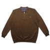Kép 1/3 - Férfi 2XL-6XL méretű sportos elegáns A.Barna Dimension félcipzáras galléros pulóver.Prémium minőségű, puha 100% pamutból.Rendeljen kényelemesen online vagy próbálja fel személyesen üzletünkben!1