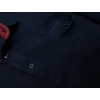 Kép 3/3 - 2XL-6XL nagyméretű sportos elegáns A.Sötétkék zsebes férfi galléros pulóver.Prémium minőségű rugalmas pamut anyagból.Rendeljen kényelemesen online vagy próbálja fel személyesen üzletünkben!2