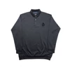 Kép 1/3 - 2XL-6XL nagyméretű sportos elegáns A.Szürke Royal férfi galléros pulóver.Prémium minőségű 100% pamutból.Rendeljen kényelemesen online vagy próbálja fel személyesen üzletünkben!1
