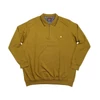 Kép 1/3 - 2XL-6XL nagyméretű sportosan elegáns A.Mustár Elegant férfi félcipzáras galléros pulóver.Prémium minőségű rugalmas pamutból.Rendeljen kényelemesen online vagy próbálja fel személyesen üzletünkben!1