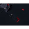 Kép 3/3 - 3XL,4XL,5XL-nagyméretű férfi galléros pulóver sötétkék színben.Prémium minőségű, puha pamutból.Rendeljen kényelemesen online vagy próbálja fel személyesen üzletünkben!2