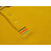 Kép 3/3 - 3XL,4XL,5XL-nagyméretű férfi galléros pulóver mustár sárga színben.Prémium minőségű, puha pamutból.Rendeljen kényelemesen online vagy próbálja fel személyesen üzletünkben!2