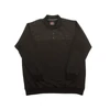 Kép 1/3 - Sportosan elegáns férfi 2XL,3XL,4XL,5XL,6XL- nagyméretű A.Hot fekete galléros pulóver.Prémium minőségű rugalmas pamutból.Rendeljen kényelemesen online vagy próbálja fel személyesen üzletünkben!1