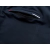 Kép 5/5 - XL-7XL nagy méretű férfi pamut rövidnadrág cipzáras zsebekkel sötétkék színben egy csipetnyi pirossal. Prémium minőségű, pamutban gazdag rugalmas anyagból!Rendeljen online, gyors 1-2 napos szállítással vagy jöjjön el hozzánk és próbálja fel személyesen!4