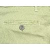 Kép 4/4 - Sportosan elegáns férfi nagyméretű svédzsebes rövidnadrág fehér alapon apró zöld mintával. Extra rugalmas prémium minőségű pamutból. Rendeljen online kényelmesen vagy jöjjön el hozzánk személyesen!3