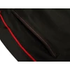 Kép 3/4 - Nagy XL,2XL,3XL,4XL,5XL,6XL méretű férfi fekete,piros csíkos pamut rövidnadrág cipzáras zsebekkel. Prémium minőségű rugalmas anyagból!Rendeljen online, gyors 1-2 napos szállítással vagy jöjjön el hozzánk és próbálja fel személyesen!2
