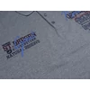 Kép 3/3 - Extra nagy 7XL-10XL méretű prémium minőségű A.North szürke rövid ujjú galléros póló testes férfiaknak